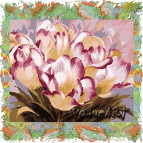 Картина раскраска по номерам Тюльпаны Антонио Джанильятти PaintBoy GX7261 Paintboy GX7261